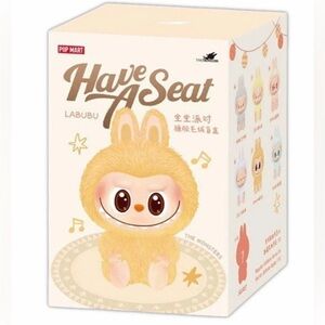 💝 LABUBU THE MONSTERS: Labubu - Have a Seat Vinyl Plush Blind Box 💝 💝